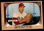 1955 Bowman #64  Curt Simmons  Front Thumbnail
