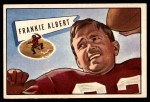 1952 Bowman Large #5  Frankie Albert  Front Thumbnail