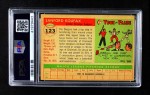 1955 Topps #123 Sandy Koufax Back Thumbnail