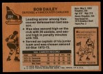 1975 Topps #231  Bob Dailey  Back Thumbnail