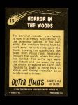 1964 Outer Limits #13   Horror in the Woods Back Thumbnail