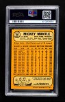1968 Topps #280 Mickey Mantle Back Thumbnail