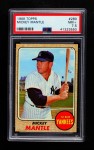1968 Topps #280 Mickey Mantle Front Thumbnail