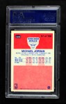 1986 Fleer #57 Michael Jordan Back Thumbnail