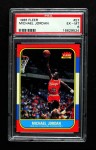 1986 Fleer #57 Michael Jordan Front Thumbnail