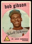 1959 Topps #514 Bob Gibson Front Thumbnail
