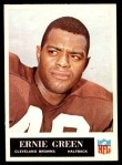 1965 Philadelphia #34  Ernie Green   Front Thumbnail