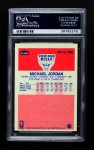 1986 Fleer #57 Michael Jordan Back Thumbnail