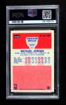 1986 Fleer #57 Michael Jordan Back Thumbnail