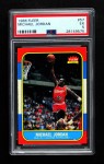 1986 Fleer #57 Michael Jordan Front Thumbnail