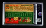 1954 Topps #128 Hank Aaron Back Thumbnail