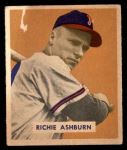1949 Bowman #214  Richie Ashburn  Front Thumbnail