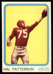 1963 Topps CFL #31  Hal Patterson  Front Thumbnail