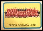 1963 Topps CFL #10   British Columbia Lions Front Thumbnail