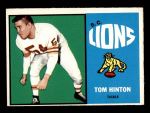 1964 Topps CFL #8   -  Tom Hinton   Front Thumbnail