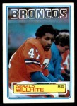 1983 Topps #270  Gerald Willhite  Front Thumbnail