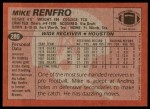 1983 Topps #280  Mike Renfro  Back Thumbnail
