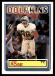 1983 Topps #306  Burgess Owens  Front Thumbnail