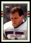 1989 Topps #126  Carl Ekern  Front Thumbnail