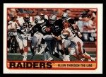 1989 Topps #264   -  Marcus Allen / Tim Brown / Mike Haynes / Vann McElroy / Greg Townsend / Matt Millen Raiders Leaders Front Thumbnail
