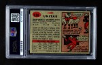 1957 Topps #138 Johnny Unitas Back Thumbnail