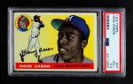 1955 Topps #47 Hank Aaron Front Thumbnail