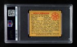 1950 Bowman #22 Jackie Robinson Back Thumbnail