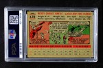 1956 Topps #135 GRY Mickey Mantle Back Thumbnail