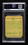 1933 Goudey Sport Kings #2 Babe Ruth Back Thumbnail