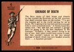 1965 A & BC Battle #4   Grenade Of Death Back Thumbnail
