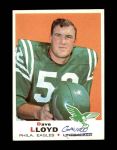 1969 Topps #220  Dave Lloyd  Front Thumbnail