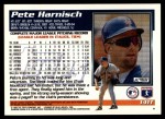 1995 Topps Traded #141 T Pete Harnisch  Back Thumbnail