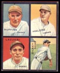1935 Goudey 4-in-1 Reprint #4 D Bill Dickey / Tony Lazzeri / Pat Malone / Red Ruffing  Front Thumbnail