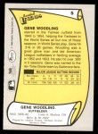 1988 Pacific Legends #5  Gene Woodling  Back Thumbnail