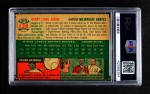 1954 Topps #128 Hank Aaron Back Thumbnail