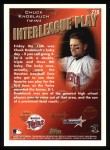 1998 Topps #270   -  Chuck Knoblauch Interleague Play Back Thumbnail