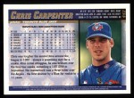 1998 Topps #442  Chris Carpenter  Back Thumbnail