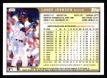 1999 Topps #406  Lance Johnson  Back Thumbnail