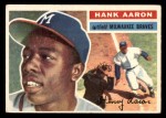 1956 Topps #31 Hank Aaron Front Thumbnail