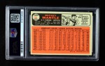 1966 Topps #50 Mickey Mantle Back Thumbnail