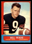 1963 Topps #61  Bill Wade  Front Thumbnail