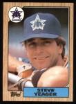 1987 Topps #258  Steve Yeager  Front Thumbnail