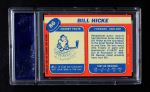 1968 Topps #86  Bill Hicke  Back Thumbnail