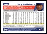 2004 Topps #506  Tony Batista  Back Thumbnail