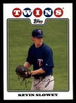 2008 Topps #452  Kevin Slowey  Front Thumbnail