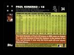 2007 Topps #34  Paul Konerko  Back Thumbnail