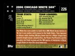 2007 Topps #226   Chicago Back Thumbnail