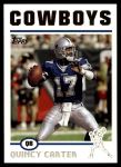 2004 Topps #282  Quincy Carter  Front Thumbnail