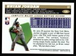 1996 Topps #126  Brian Jordan  Back Thumbnail
