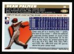 1996 Topps #379  Dean Palmer  Back Thumbnail